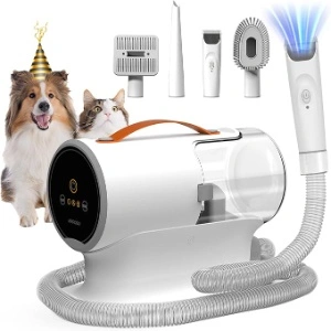 AIRROBO Dog Grooming Vacuum & Kit